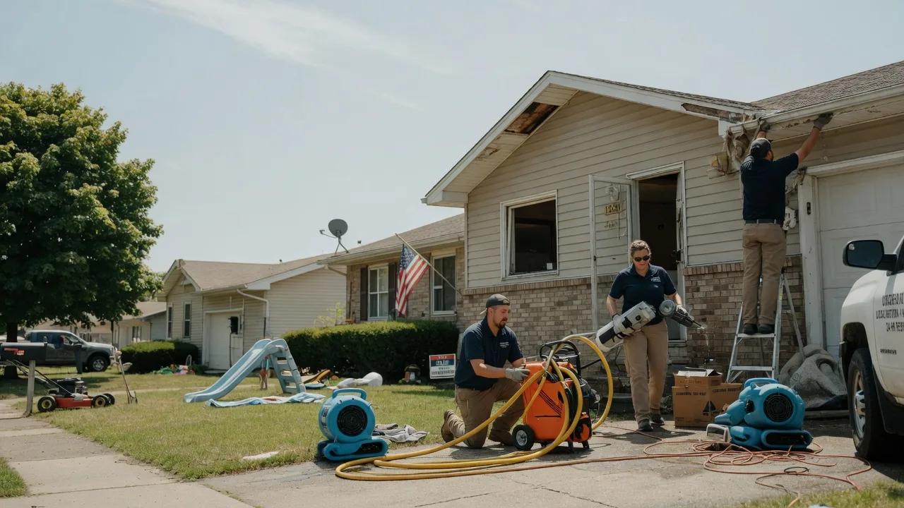 Water Damage Restoration in Howard, KS near me